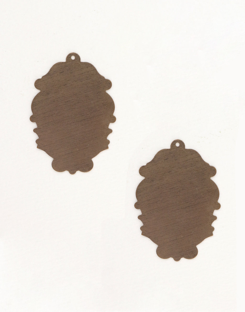 Victorian Silhouette, 50x32mm, (2pcs)