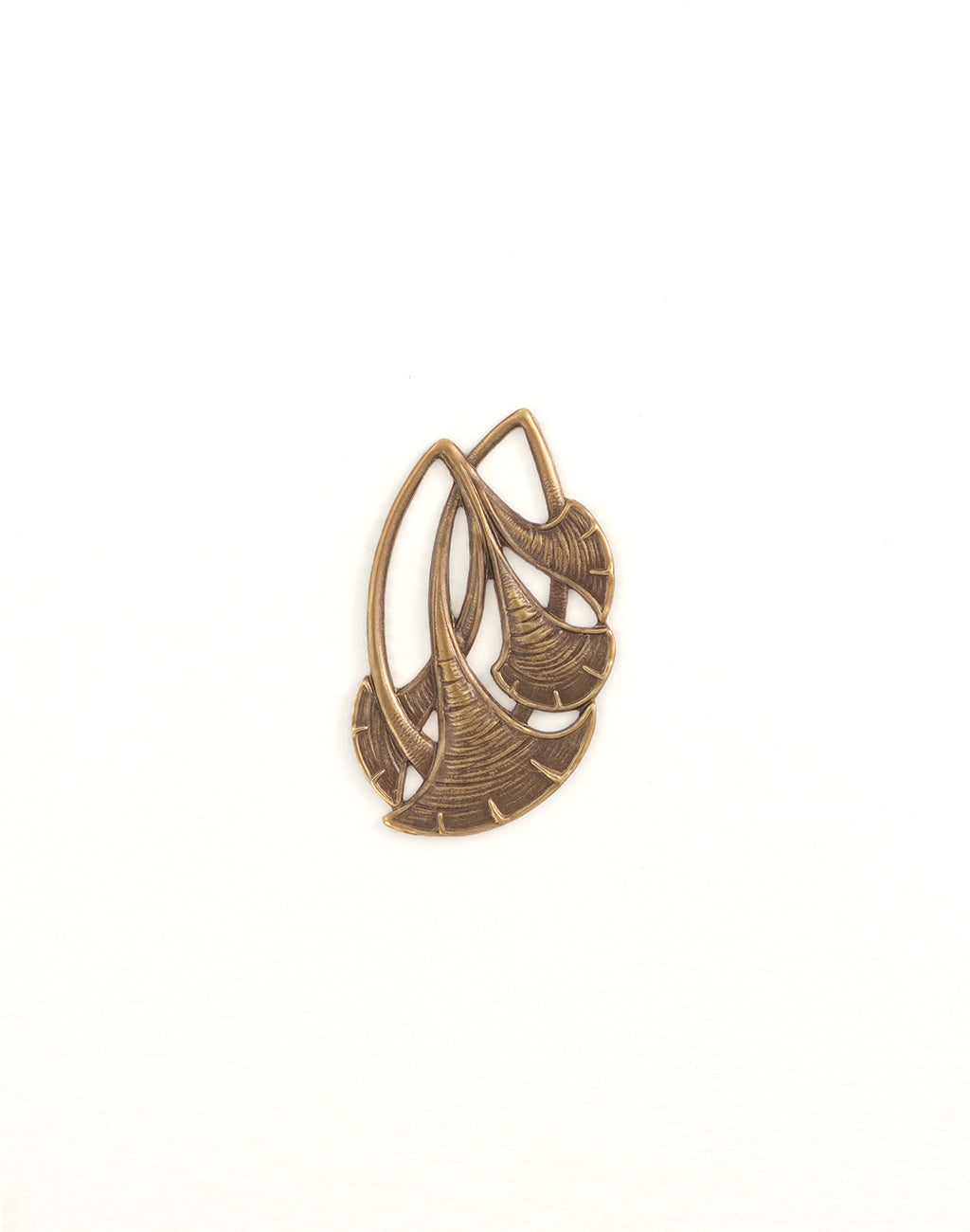 Ginkgo Leaves, 40x23mm, (1pc)