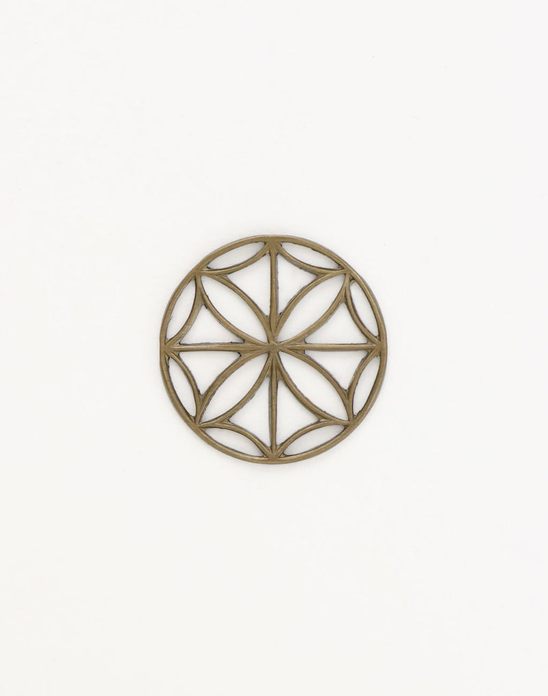 Stained Glass Window, 28mm, (1pc)