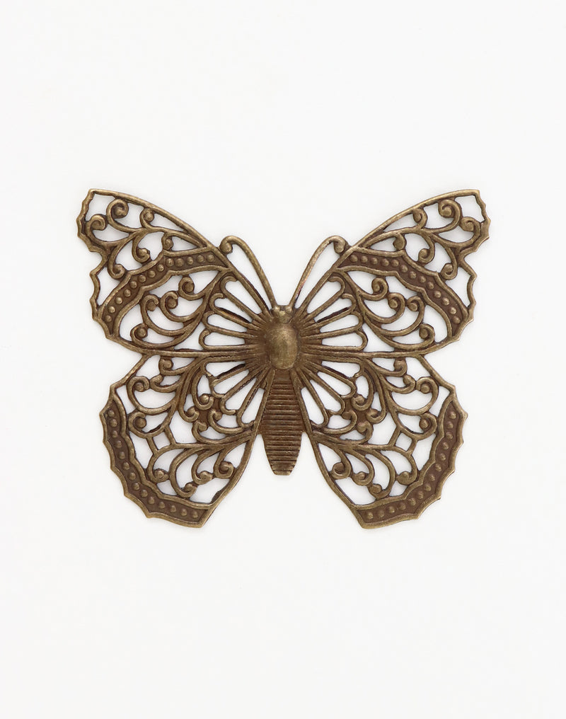 Filigree Butterfly, 46mm, (1pc)