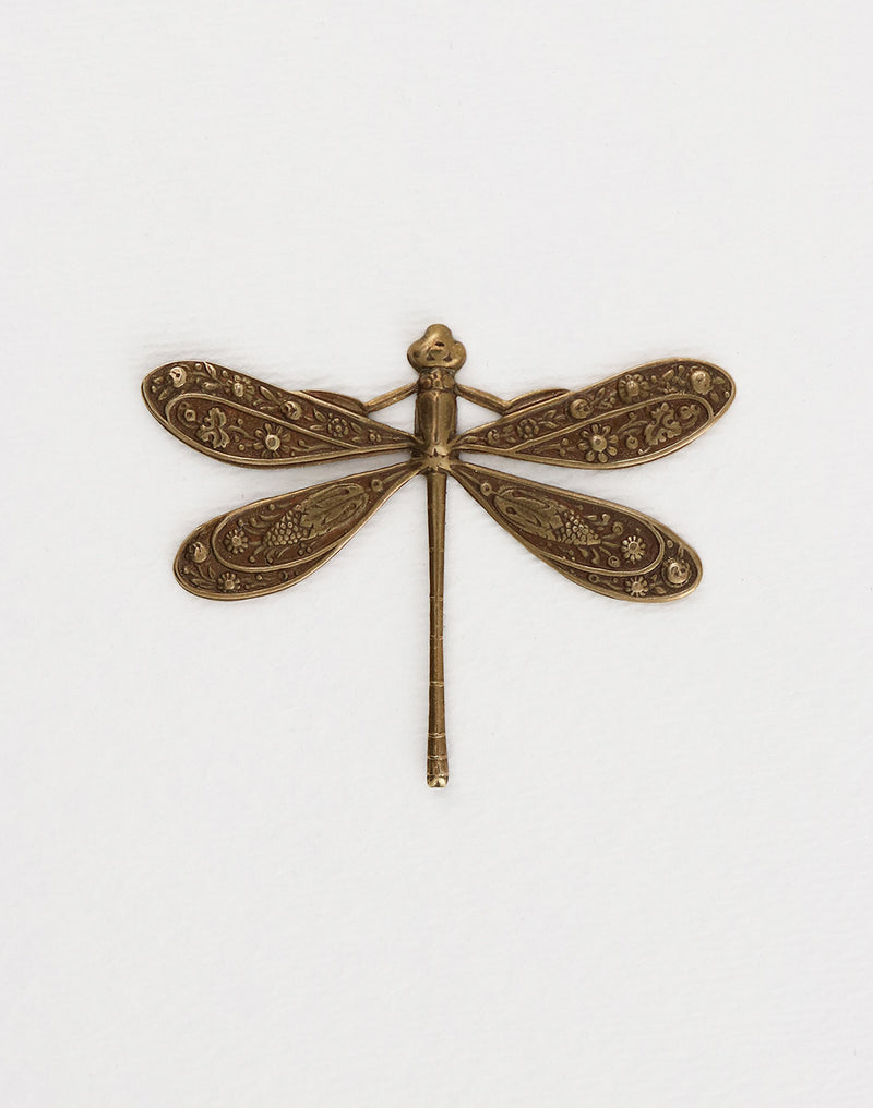 Ornate Dragonfly, 50x39mm, (1pc)