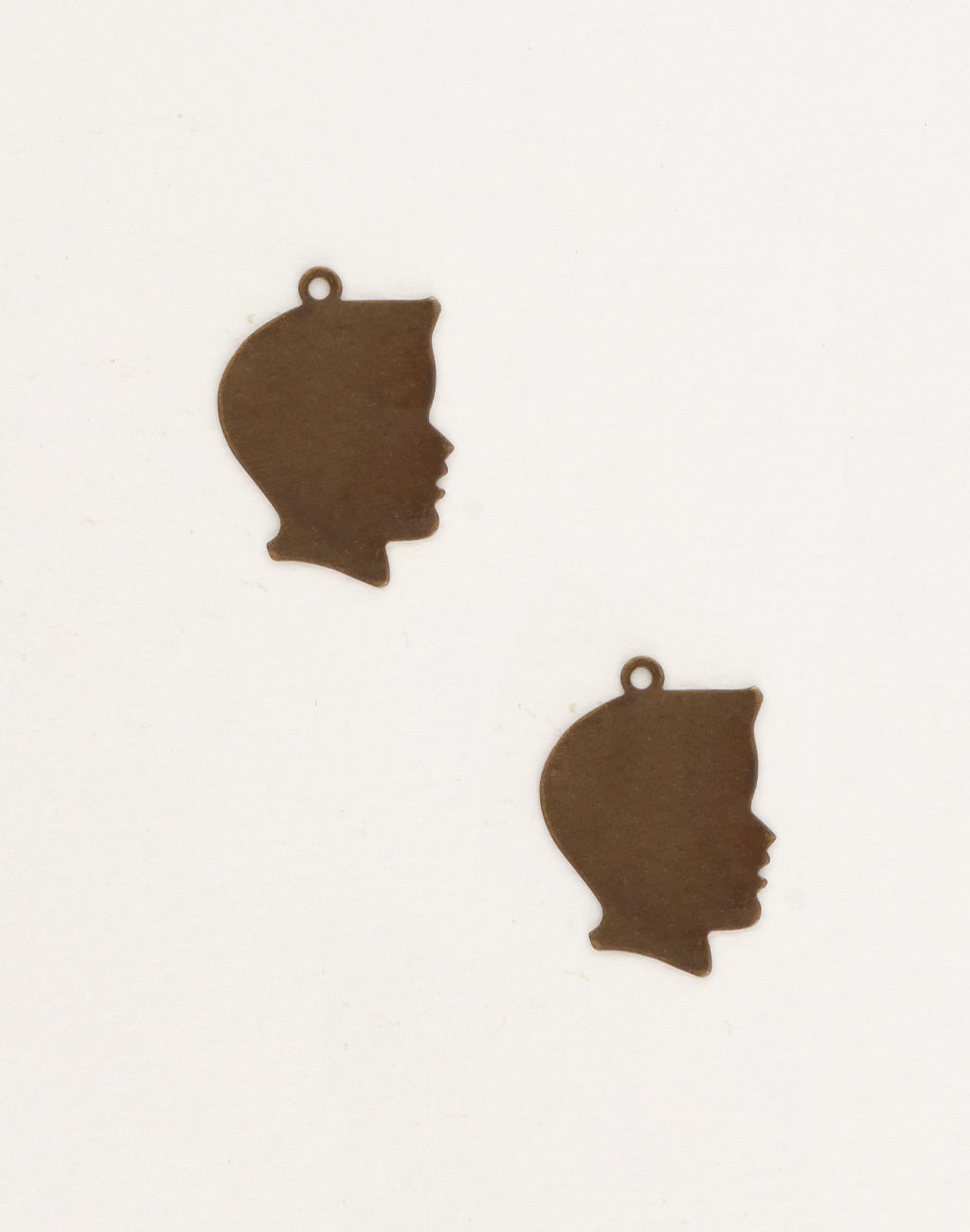 Silhouette Boy, 25x17mm, (2pcs)