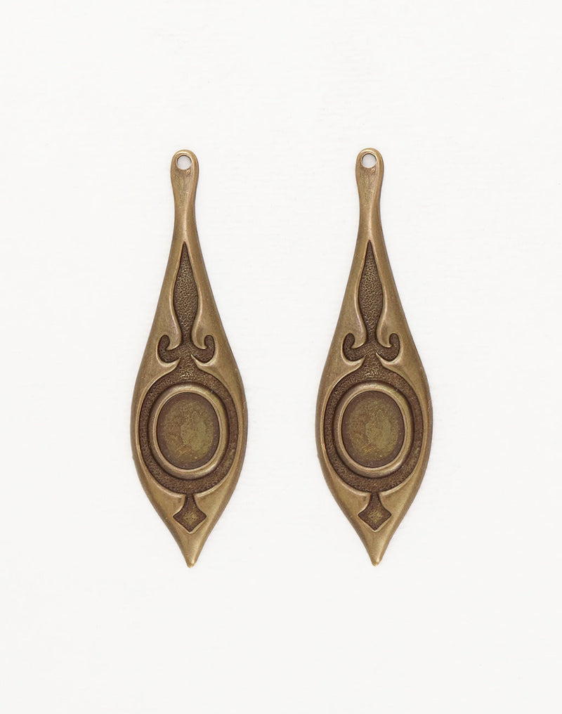 Global Spear, 54x16mm, (2pcs)
