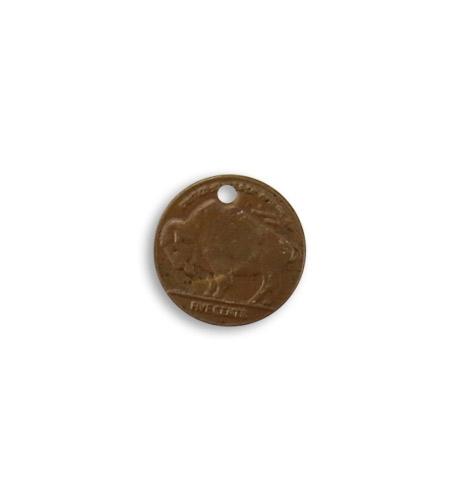 13mm Grazing Buffalo Coin 24ga 