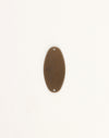 Two Hole Oval Blank, 32.5x15.5mm, (1pc)