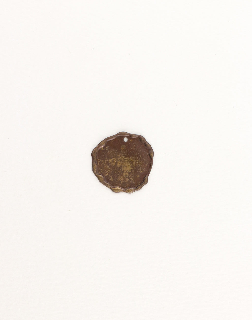 Soldered Circle Blank, 21x20mm, (1pc)