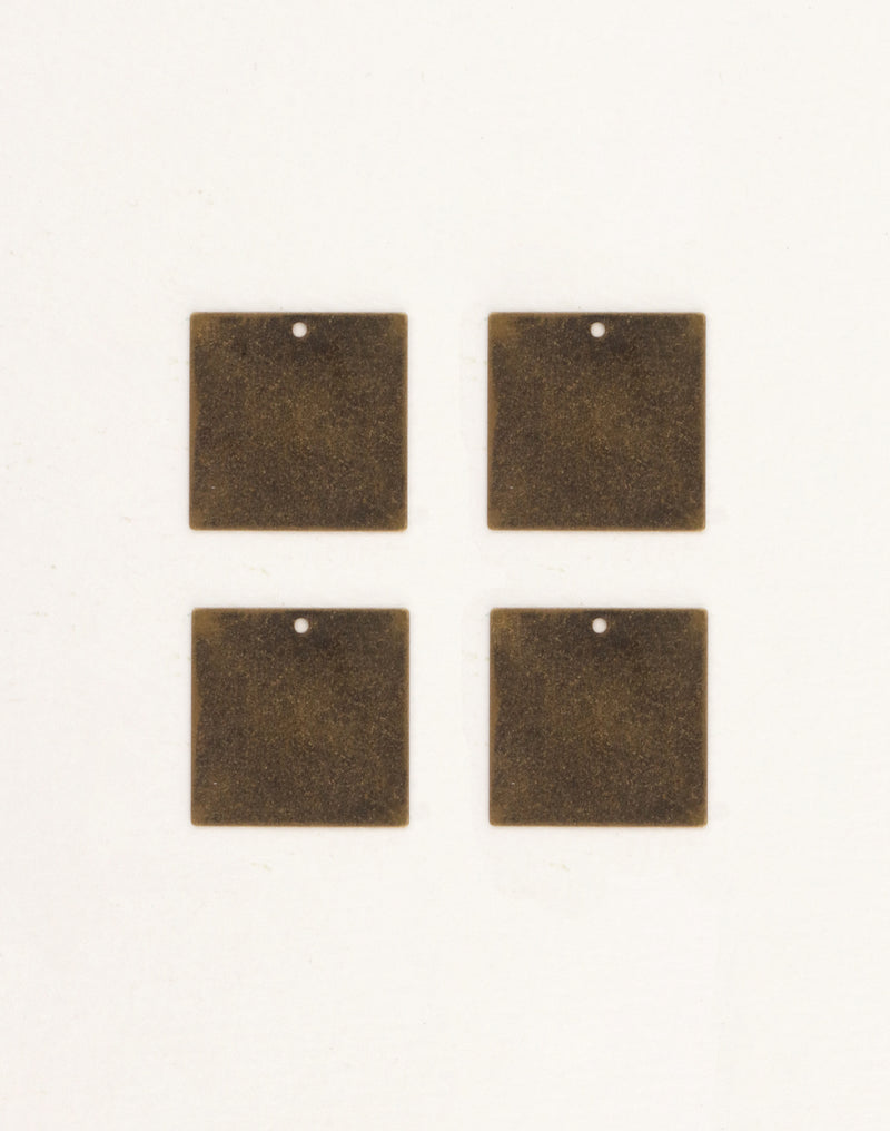 P291 Square Metal Tags