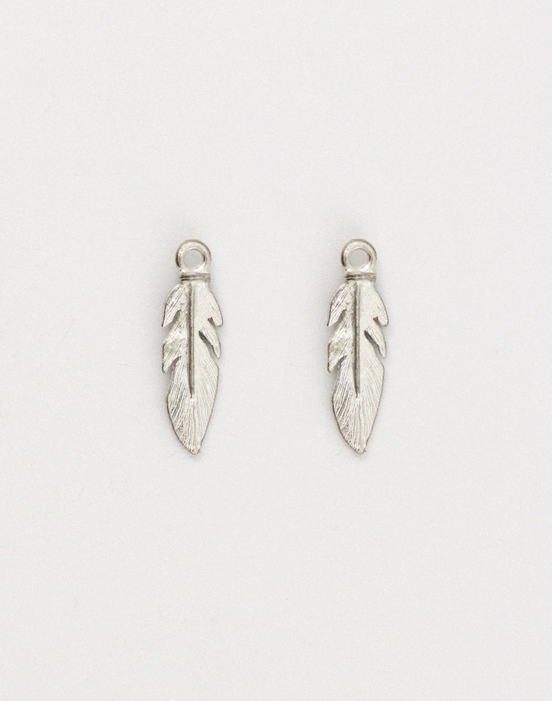 Native Feather, 27x8mm, (2pcs)