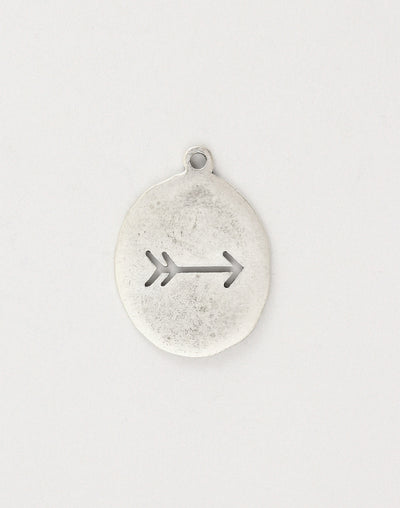 Oval Arrow, 36x26mm, (1pc)