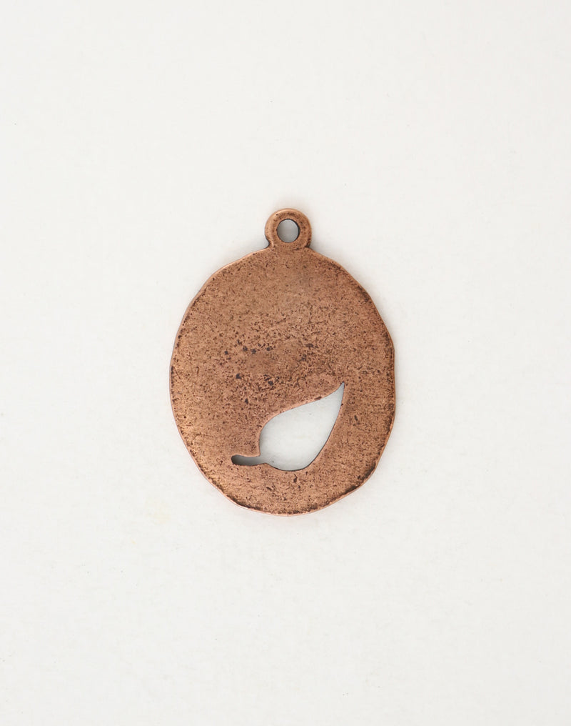 Oval Leaf, 36x26mm, (1pc)