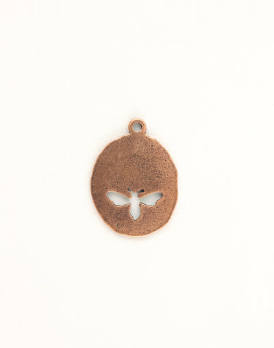PT124-CP Bee Charm Pendant