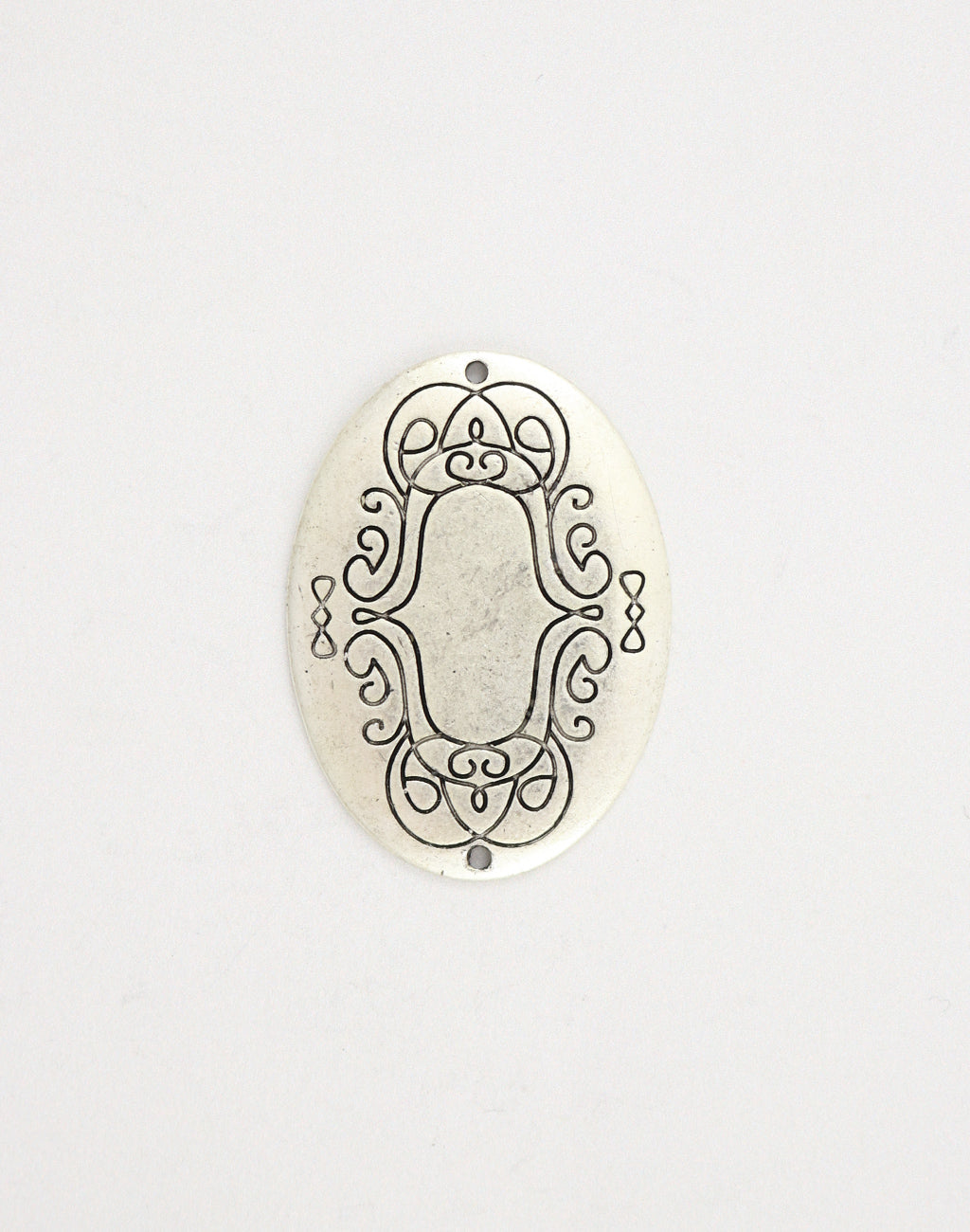Scrolled Oval, 36x26mm, (1pc)