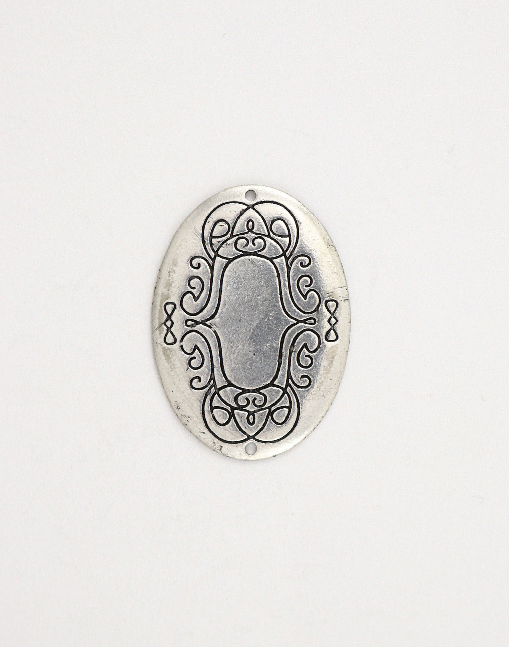 Scrolled Oval, 36x26mm, (1pc)