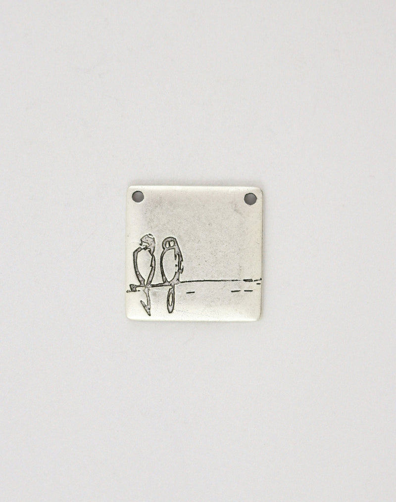 Resting Birds, 23mm, (1pc)