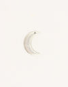 Crescent Moon, 23x19mm, (4pcs)