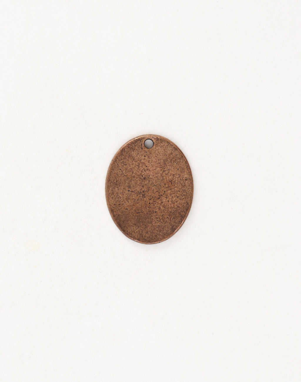PT154-170 Copper Oval Pendant - Back View