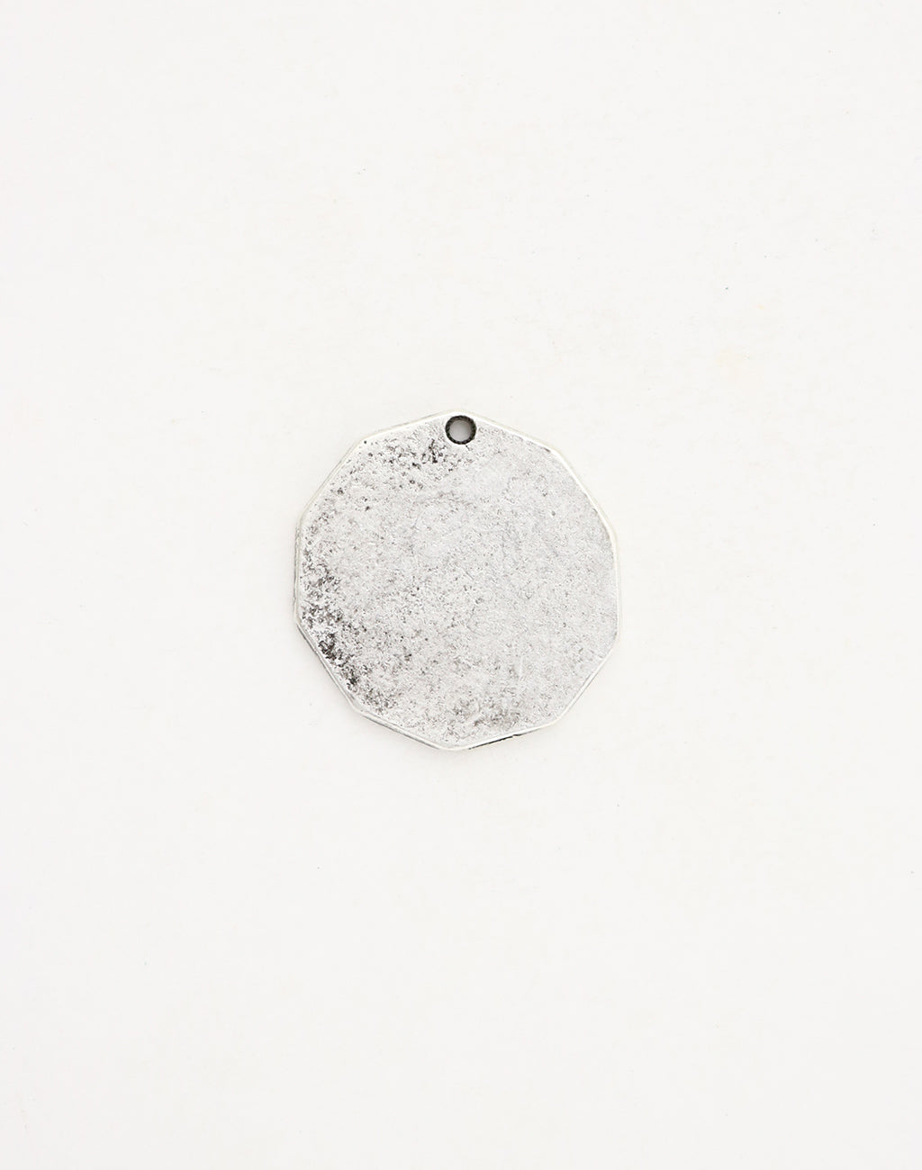 PT155-070 BACK - Silver pendant on white background