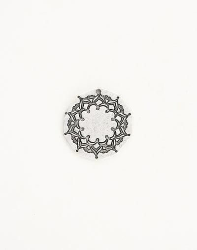 Mandala Frame, 24mm, (1pc)