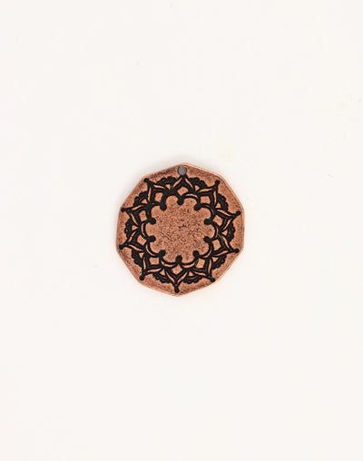 Mandala Frame, 24mm, (1pcs)