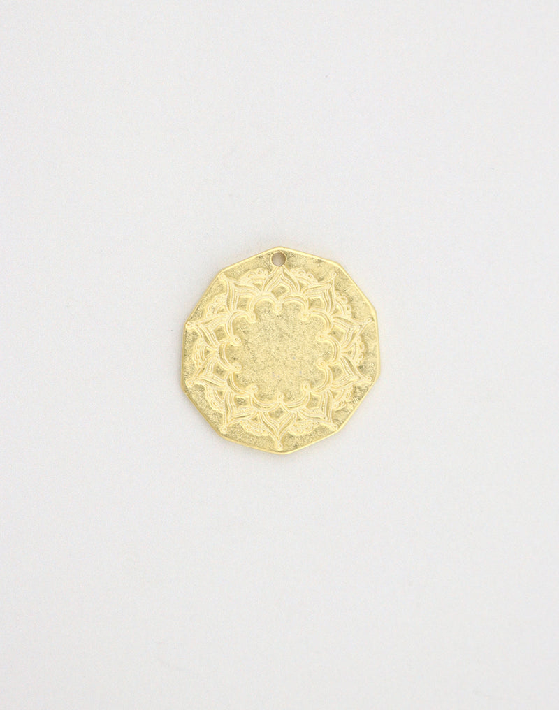 Mandala Frame, 24mm, (1pc)