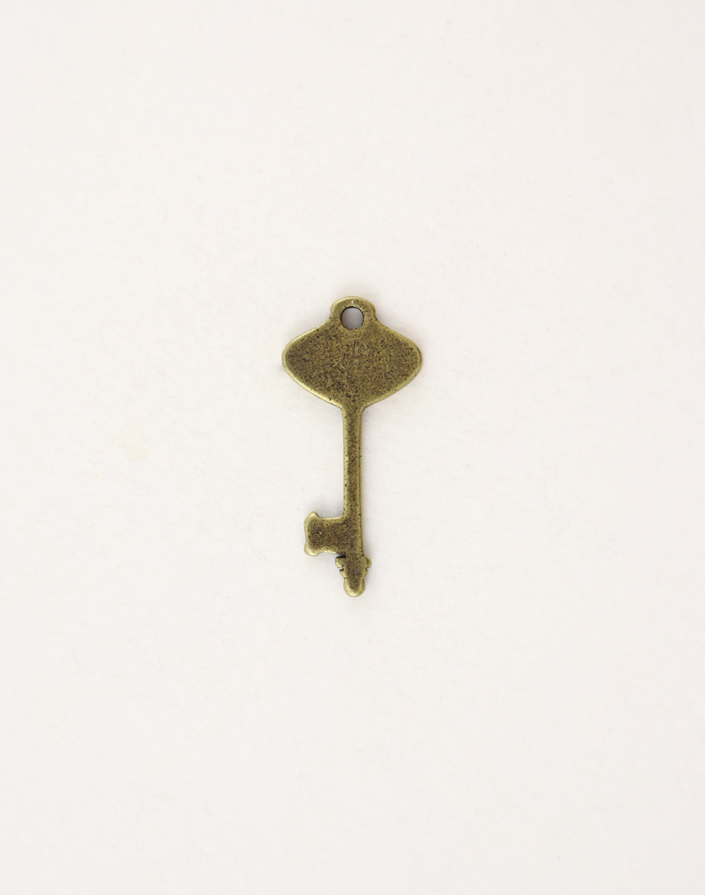 Antique key charm - PT156-270-BACK