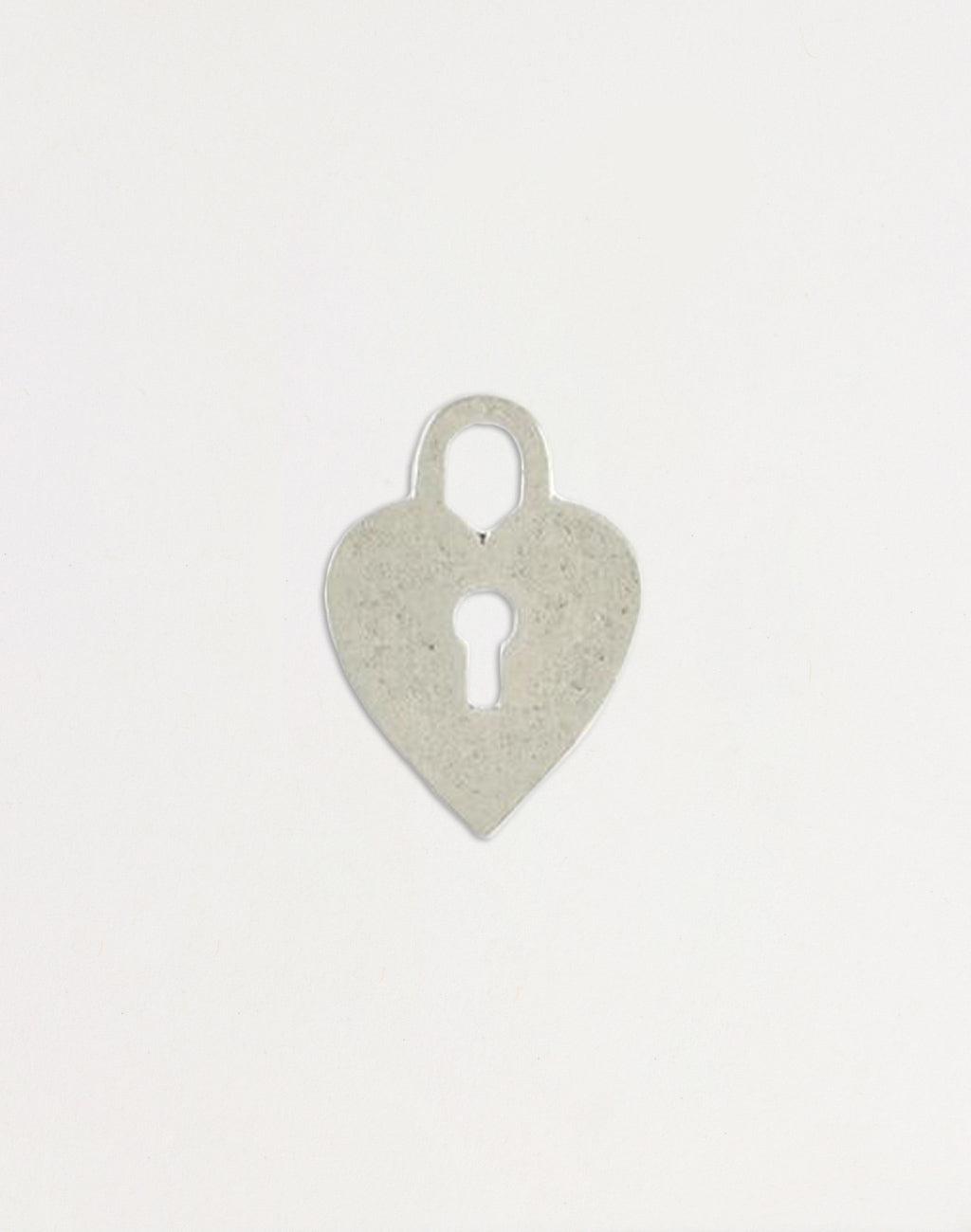 Heart Lock Blank, 24x17mm, (1pc)