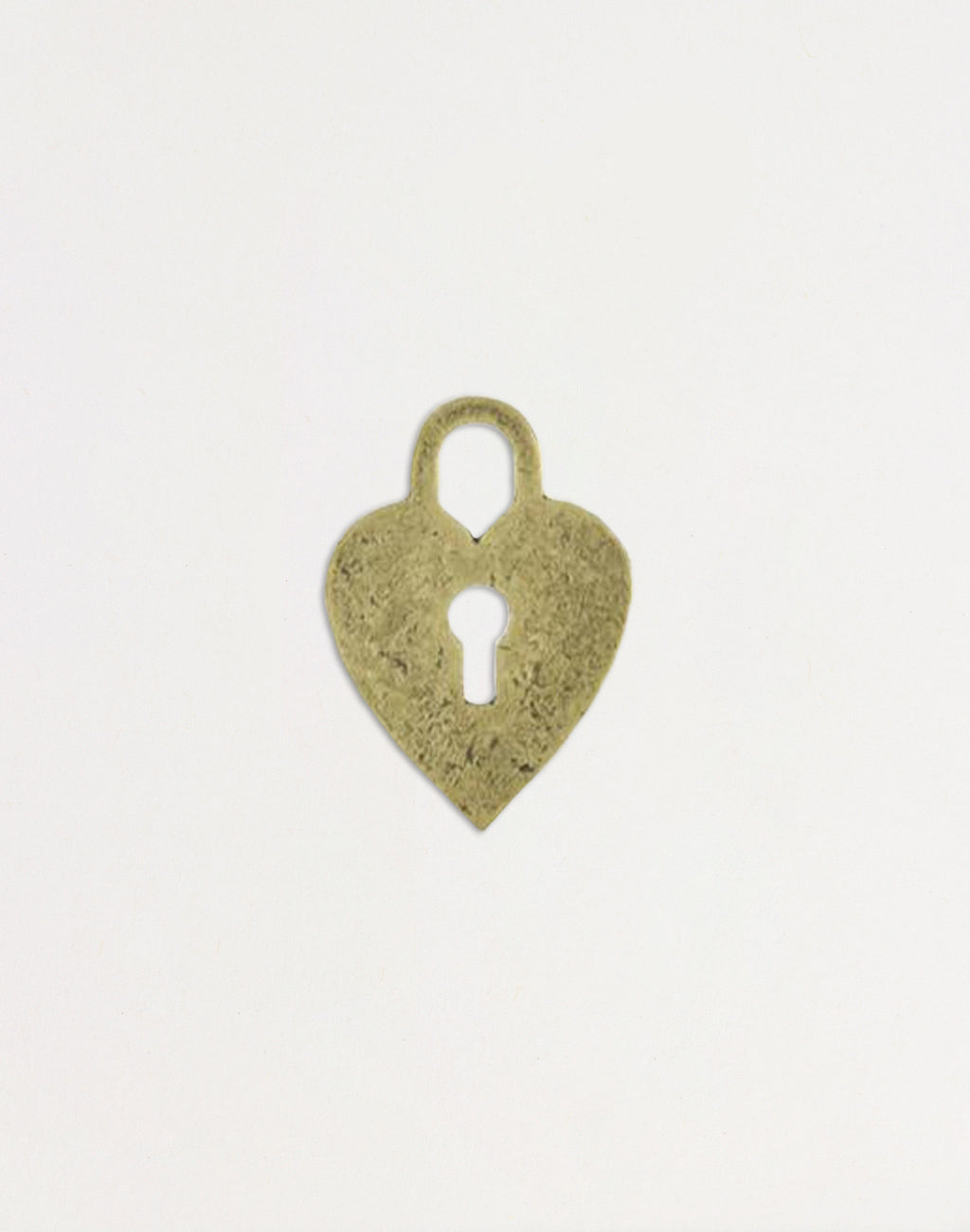 Heart Lock Blank, 24x17mm, (1pc)
