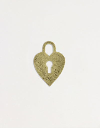 PT157-270 Heart-shaped lock charm
