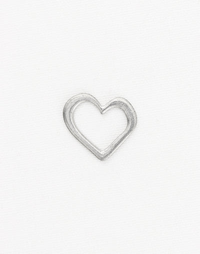 Heart Ring, 22x23mm, (1pc)