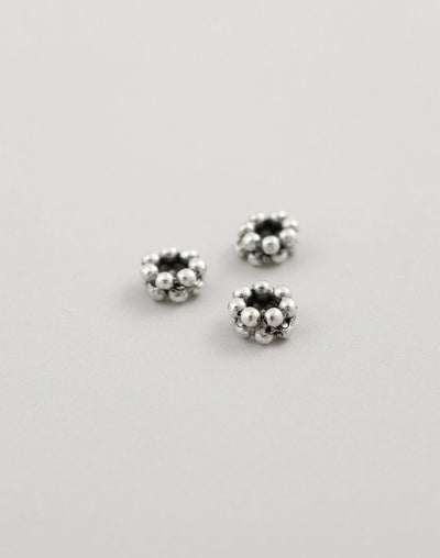 Dotted Spacer, 8mm, (3pcs)