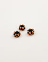 Dotted Spacer, 8mm, (3pcs)