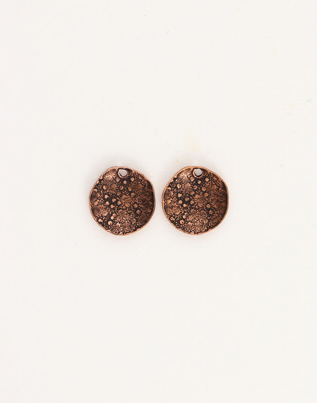 Dapped Circle, 14mm, (2pcs)