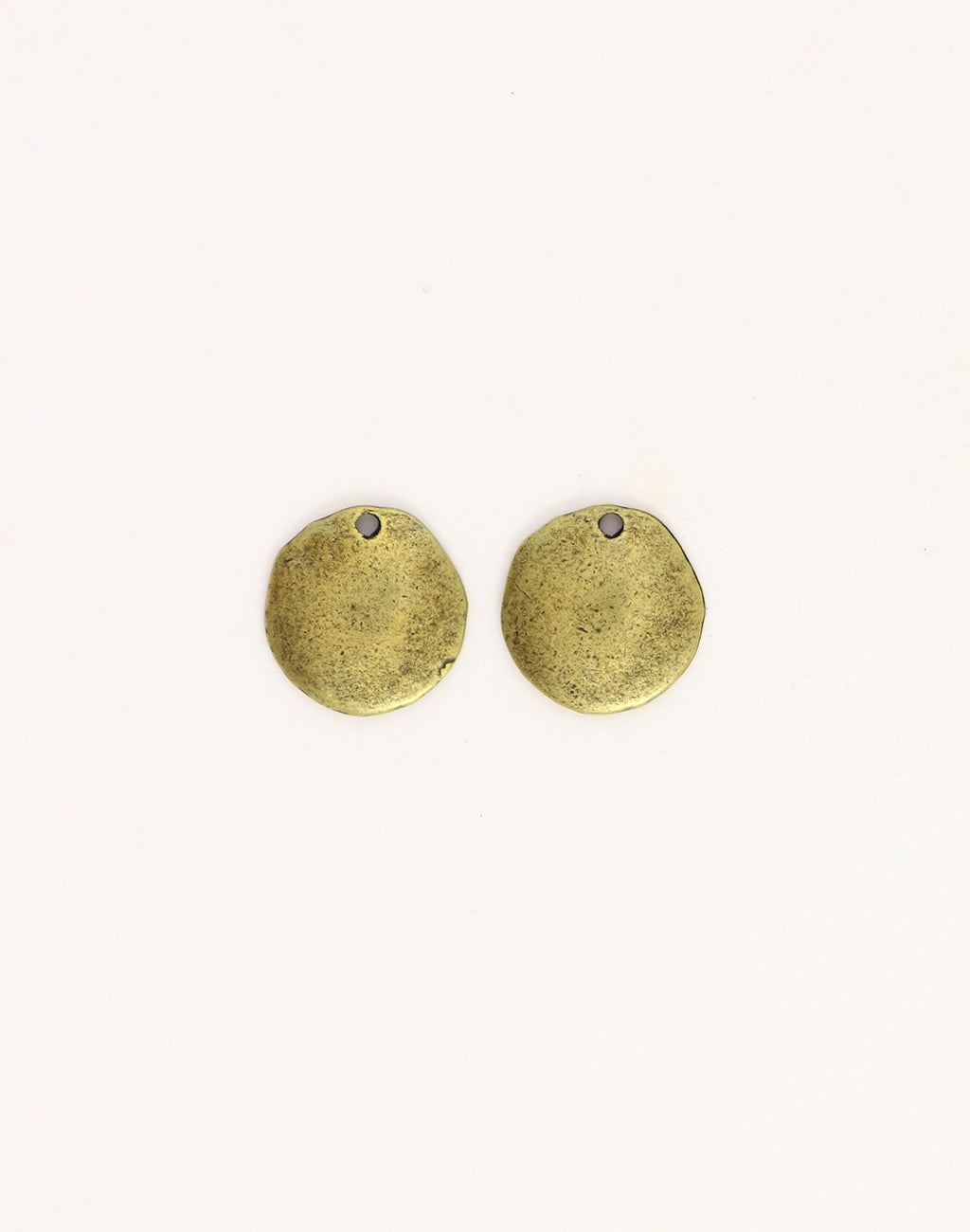 Dapped Circle, 14mm, (2pcs)