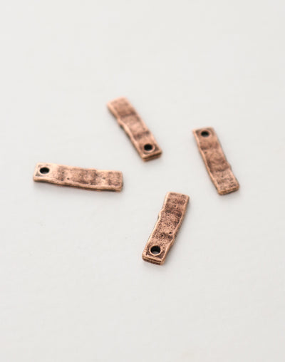 Copper rectangle jewelry pieces - PT182-170-BACK