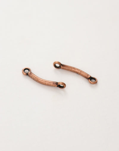Curved Bar, 21x4mm, (2pcs)
