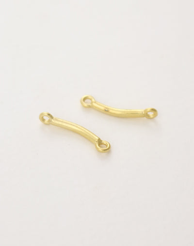 Curved Bar, 21x4mm, (2pcs)