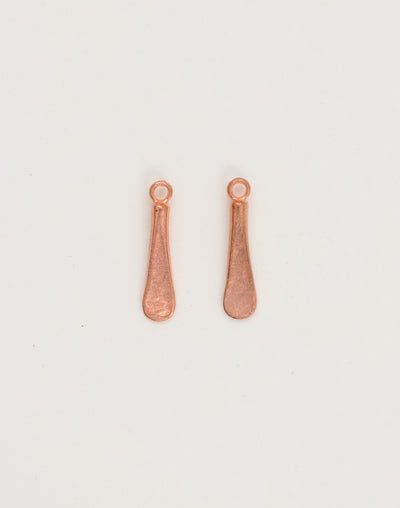 Paddle Charms, 24x6mm, (2pcs)