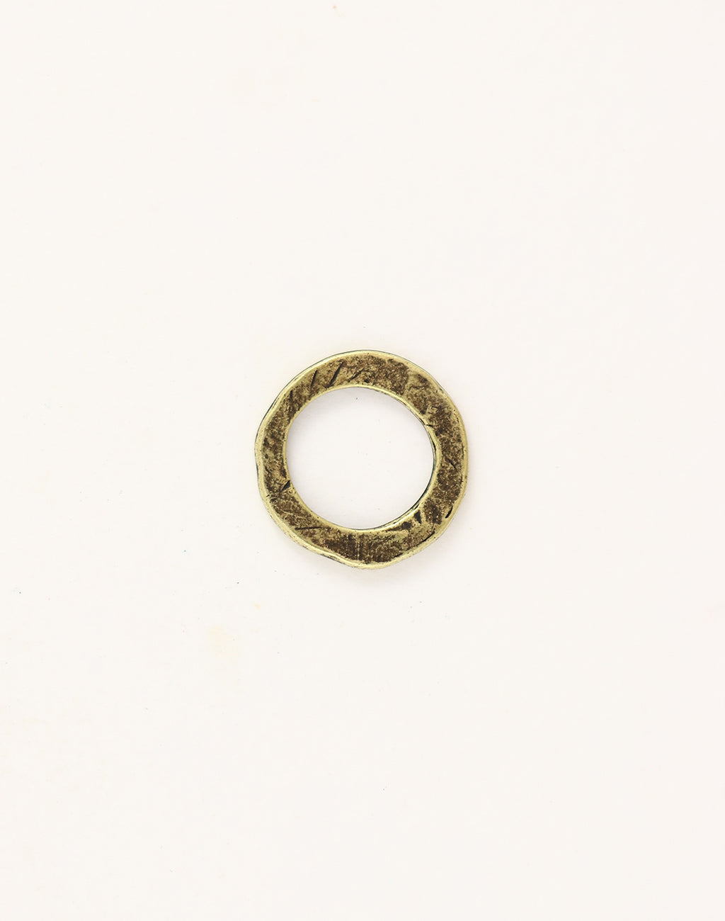 Hammered Ring, 20mm, (1pc)