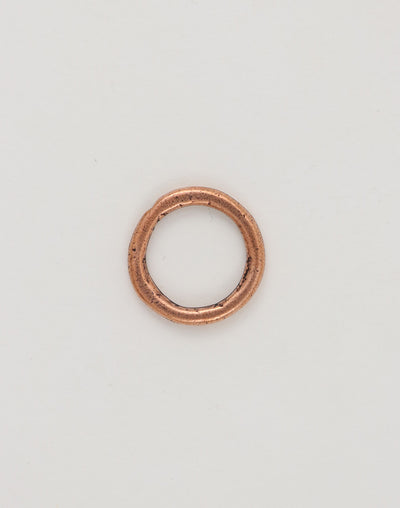 Heavy Hammered Ring, 23mm, (1pc)