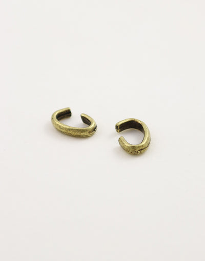 Oval Bail Link, 11x9mm, (2pcs)