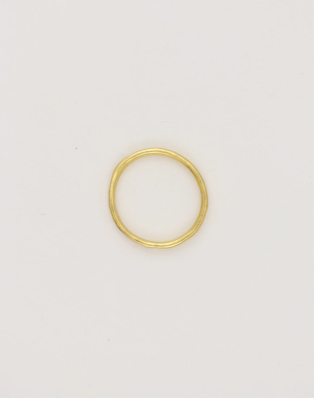 Hammered Ring, 21mm, (1pc)