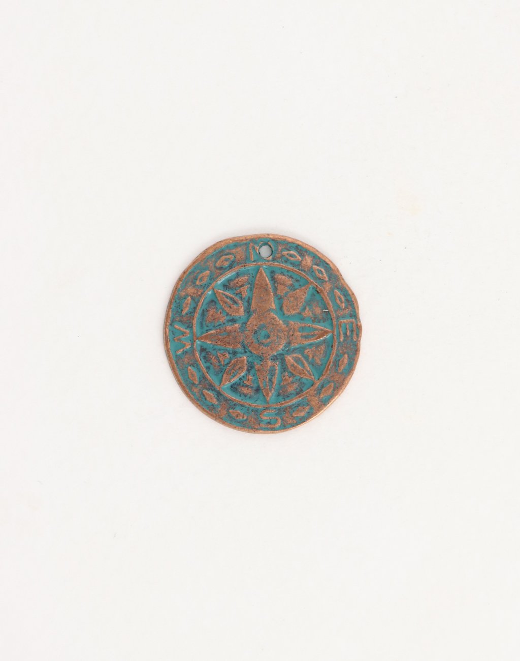 Weathered Compass, 26mm, (1pcs)