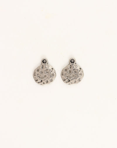 Hammered Circle, 14mm, (2pcs)