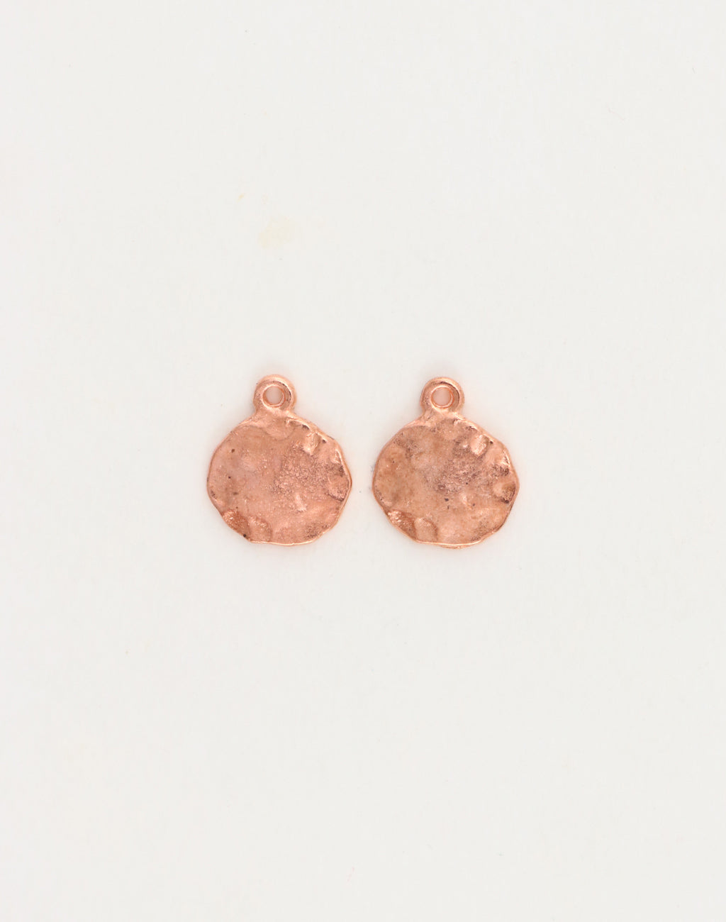 Hammered Circle, 14mm, (2pcs)