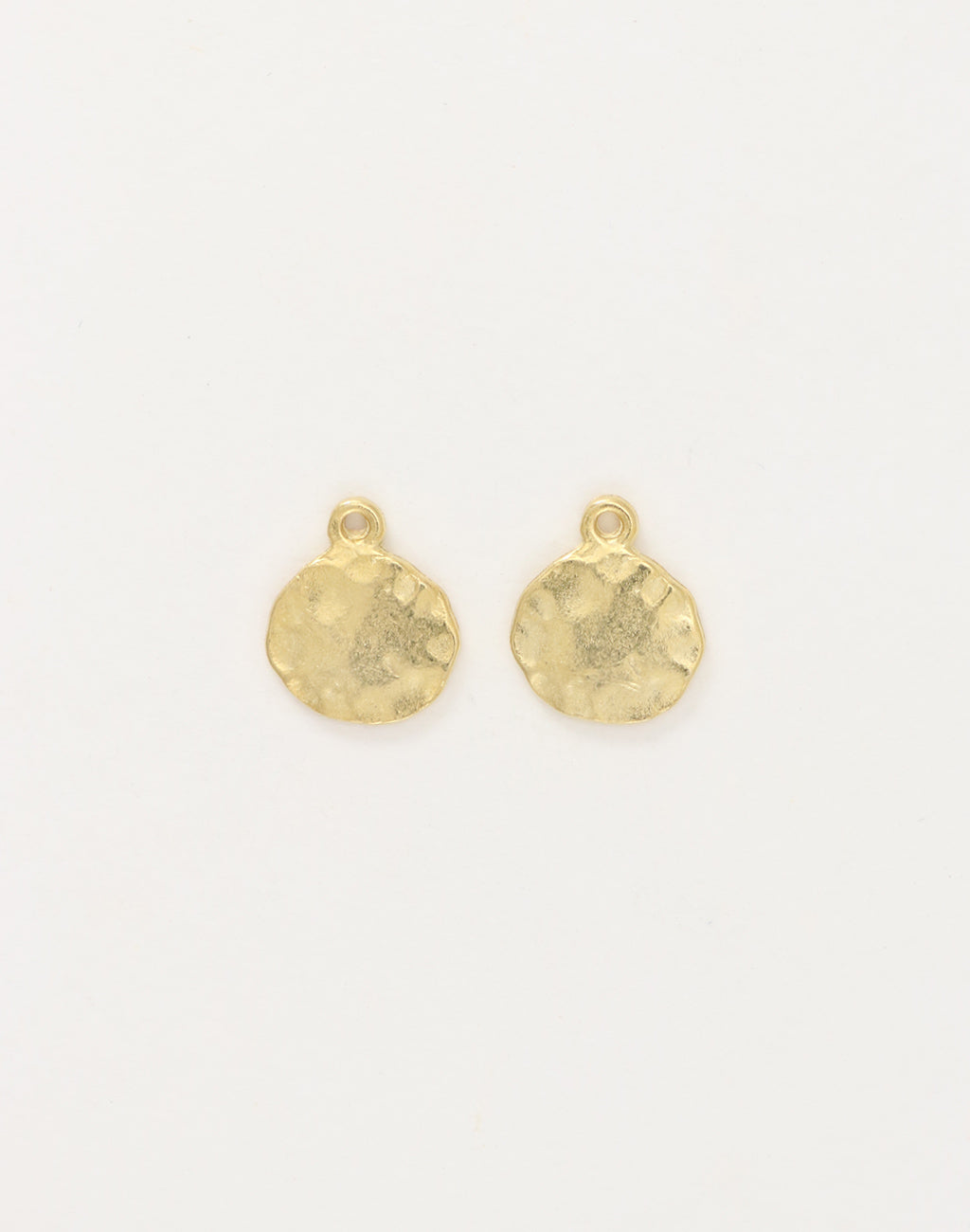 Hammered Circle, 14mm, (2pcs)