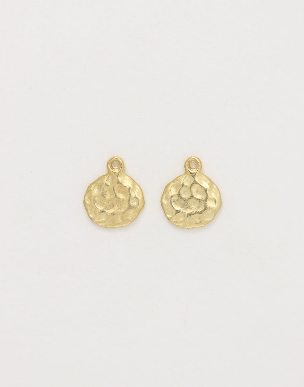 Hammered Circle, 14mm, (2pcs)