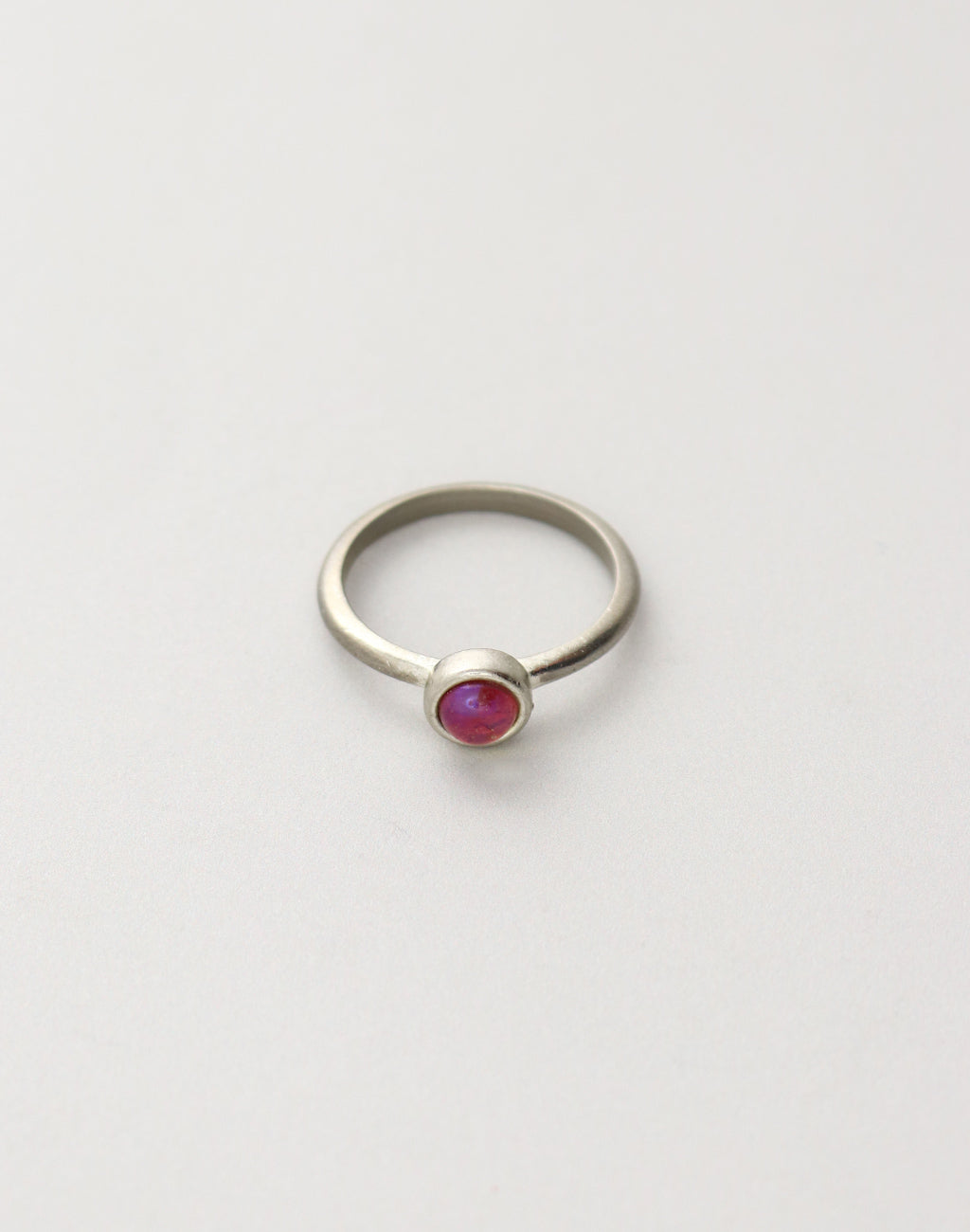 Fire opal Ring, size 8, (1pc)