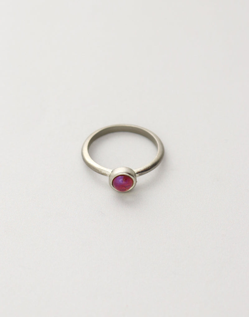 Fire Opal Ring, Size 8, (1pc)