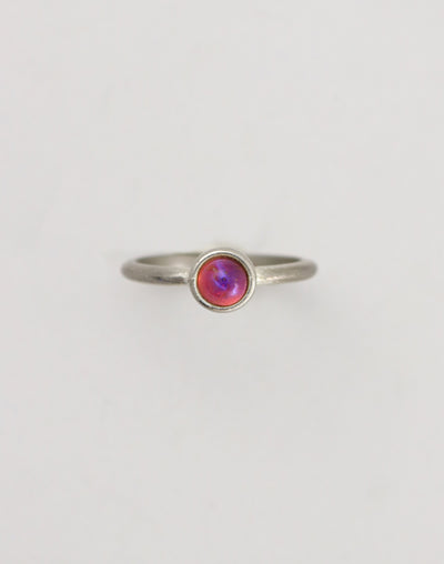Fire Opal Ring, Size 8, (1pc)