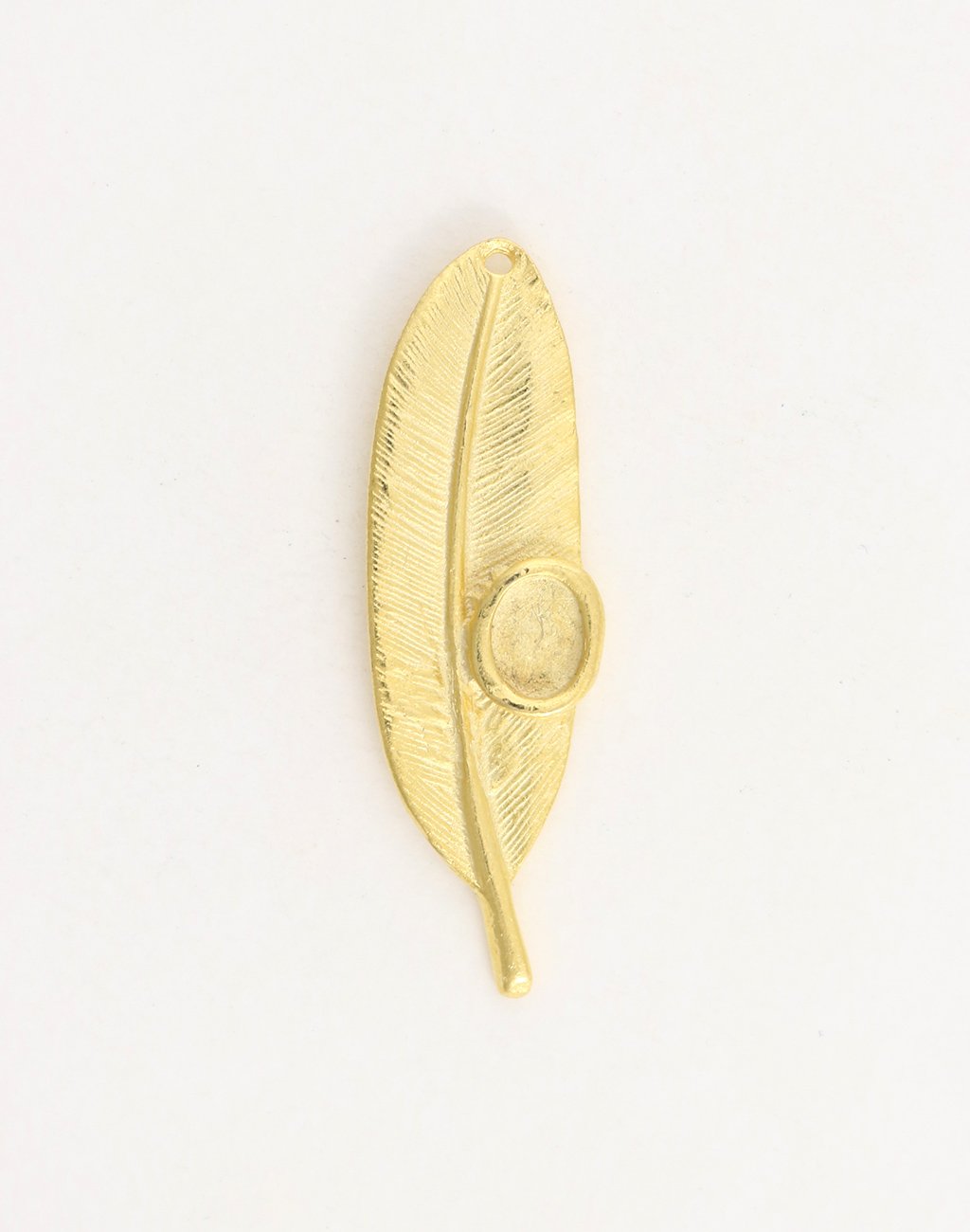 Feather Bezel, 51x16mm (1pc)